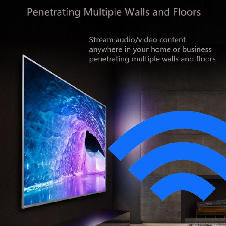 Measy FHD656 Mini 1080P HDMI 1.4 HD Inalámbrico Audio Video Transmisor Receptor Extensor Sistema de transmisión, Distancia de transmisión: 100 m,, US Plug, EU Plug, AU Plug, UK Plug
