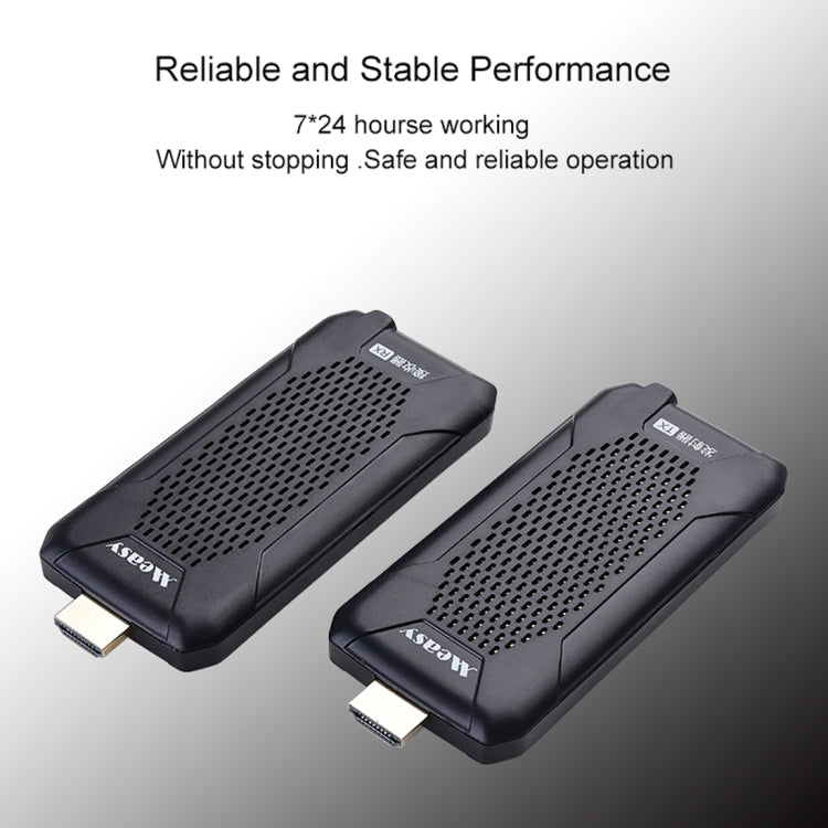 Measy FHD656 Nano 1080P HDMI 1.4 HD Inalámbrico Audio Video Doble Mini Transmisor Receptor Extensor Sistema de transmisión, Distancia de transmisión: 100 m,, US Plug, EU Plug, AU Plug, UK Plug