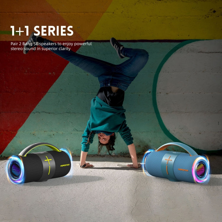 HOPESTAR H68 50W Altavoz Bluetooth deslumbrante impermeable portátil para exteriores, H68