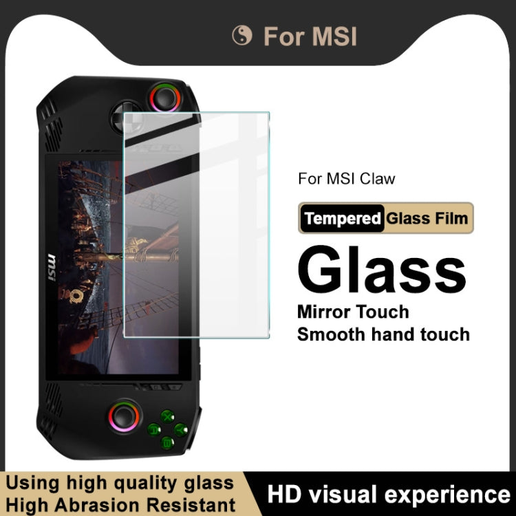 Película de vidrio templado serie IMAK H, For MSI Claw, For MSI CLAW 7 AI+ 2025, For MSI CLAW 8 AI+ 2025