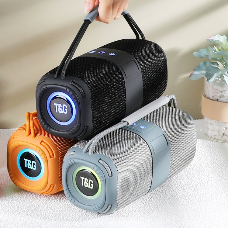 T&G TG-668 Altavoz Bluetooth Inalámbrico Subwoofer TWS Portátil con Asa, TG-668