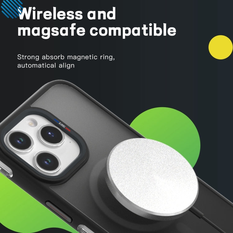Funda magnética para teléfono TGVIS Vigor Series Airbag MagSafe, For iPhone 15 Pro Max, For iPhone 15 Pro, For iPhone 15 Plus, For iPhone 15