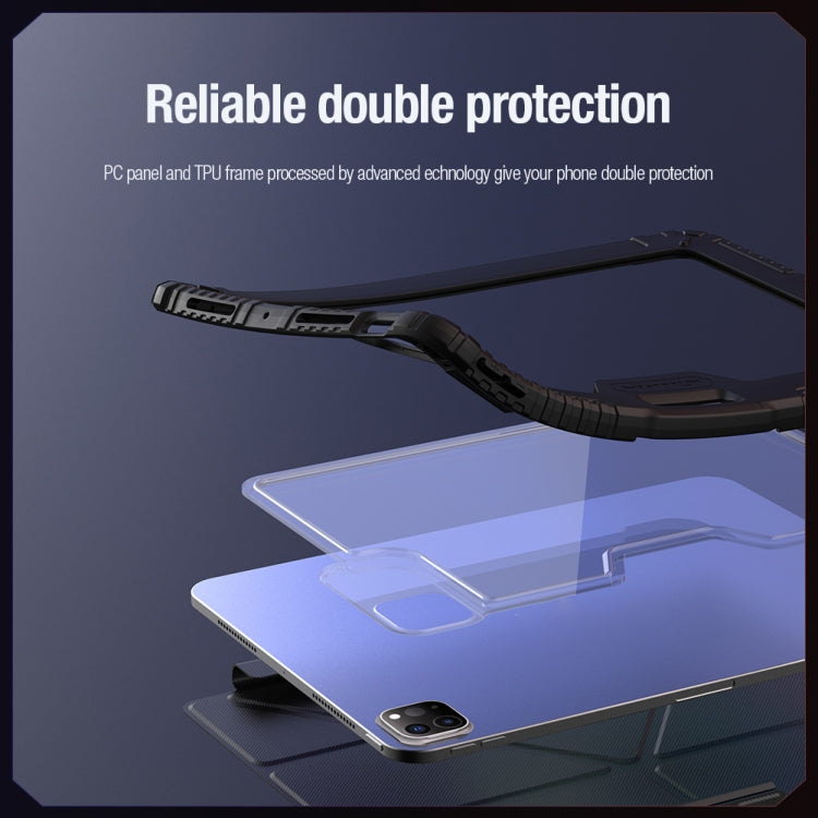 Funda de cuero para tableta estilo plegable de múltiples ángulos NILLKIN Bumper Pro, For iPad Air 13 2024 / 2025 / 2026, For iPad Pro 13 2025 / 2024, For iPad Pro 11 2025 / 2024