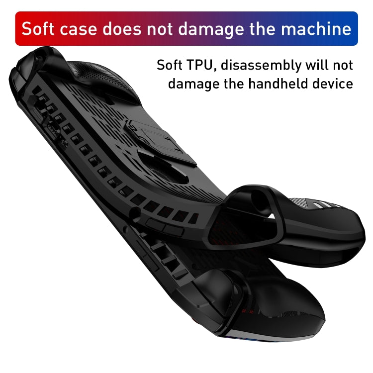 Funda protectora para consola de juegos de TPU con soporte, For MSI Claw