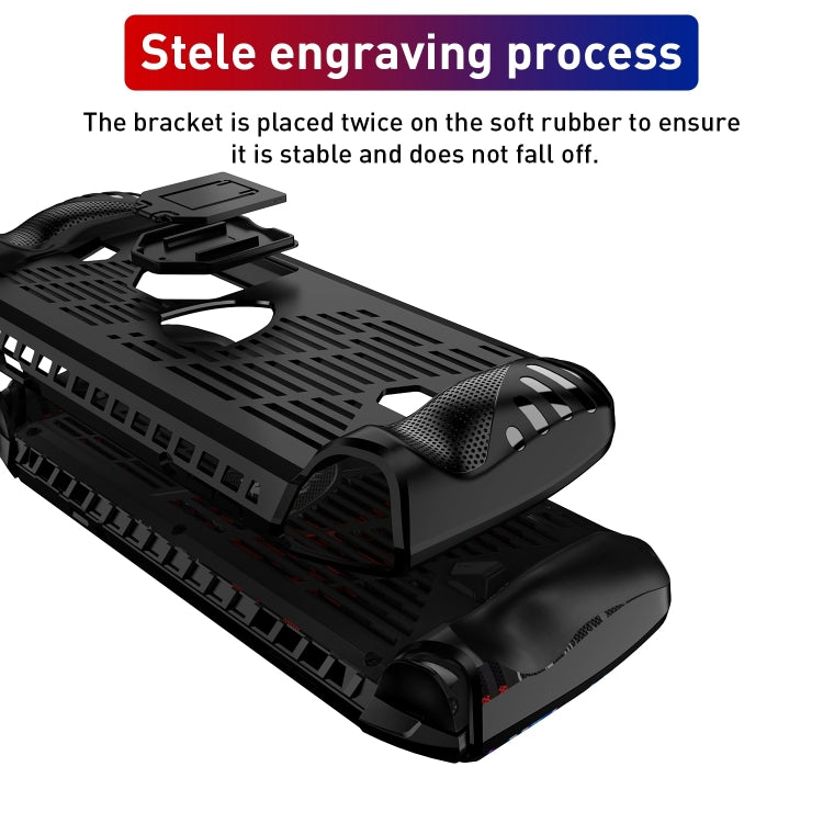 Funda protectora para consola de juegos de TPU con soporte, For MSI Claw