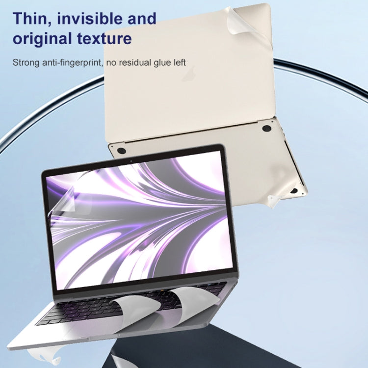 Película protectora integral para computadora portátil ZGA 5 en 1, For MacBook Air 13.6 inch A2681 2022