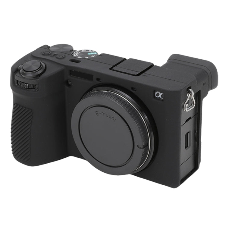 Funda protectora de silicona suave brillante, For Sony ILCE-6700 / A6700, For Sony ILCE-7CM2 / A7C II / A7CR
