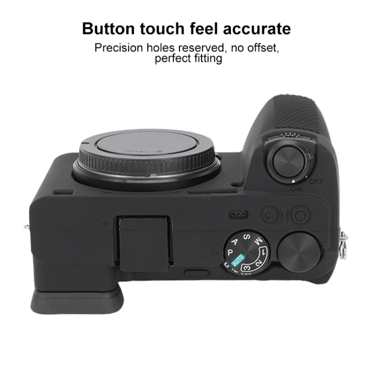 Funda protectora de silicona suave brillante, For Sony ILCE-6700 / A6700, For Sony ILCE-7CM2 / A7C II / A7CR