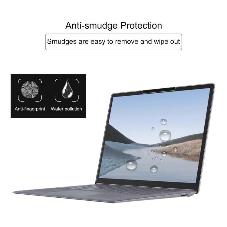 Película de vidrio templado a prueba de explosiones 9H 0,3 mm, For Microsoft Surface Laptop 13 inch, For Microsoft Surface Laptop 7 15 inch, For Microsoft Surface Laptop 7 13.8, For Microsoft Surface Laptop 6 15, For Microsoft Surface Laptop 6 13.5