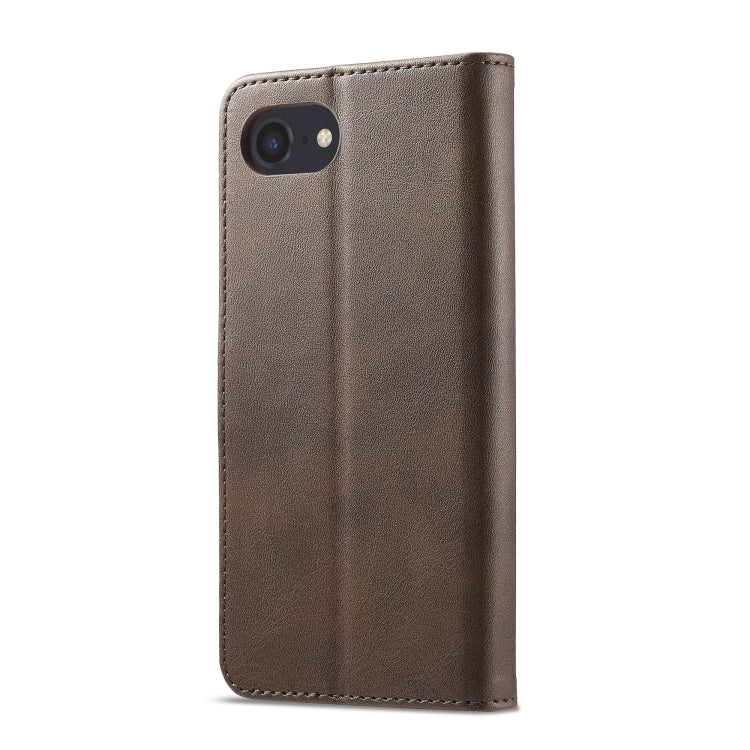LC.IMEEKE Funda de cuero con tapa horizontal con textura de becerro, For iPhone 16e / 17e, For iPhone 17 Pro Max, For iPhone 17 Pro, For iPhone 17, For iPhone Air, For iPhone 16 Pro Max