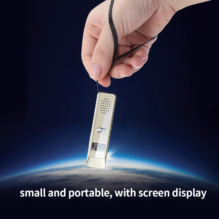 Mini grabadora de voz portátil JNN Q7 con pantalla OLED, 4GB, 8GB, 16GB, 32GB