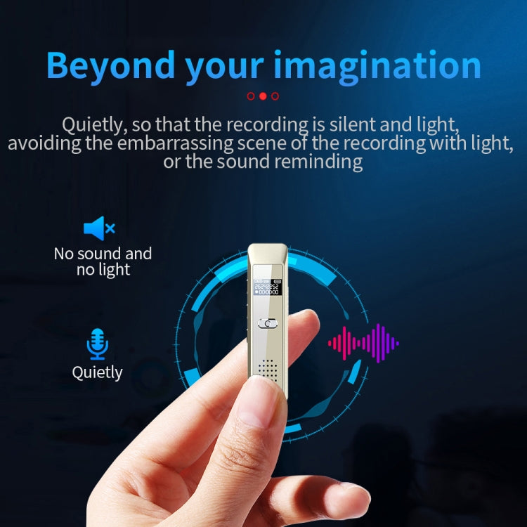 Mini grabadora de voz portátil JNN Q7 con pantalla OLED, 4GB, 8GB, 16GB, 32GB