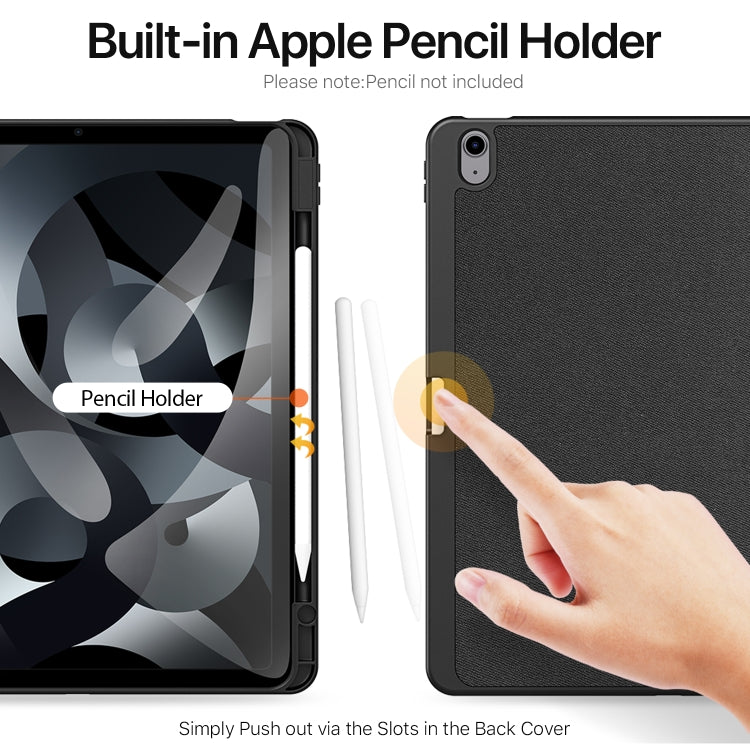 Funda para tableta de cuero magnético con textura de tela serie DUX DUCIS Domo, For iPad Air 13 2024 / 2025 / 2026, For iPad Pro 13 2025 / 2024, For iPad Pro 11 2025 / 2024