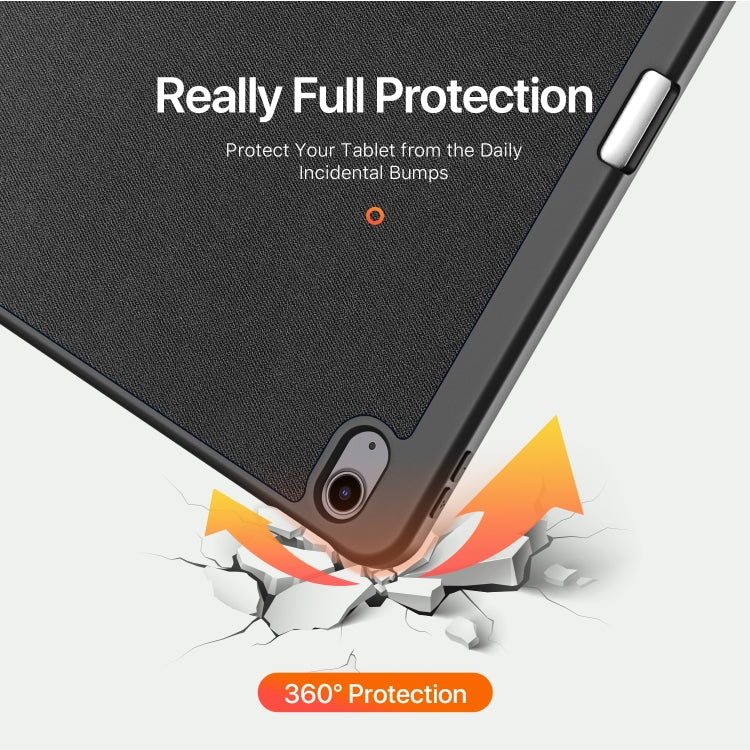 Funda para tableta de cuero magnético con textura de tela serie DUX DUCIS Domo, For iPad Air 13 2024 / 2025 / 2026, For iPad Pro 13 2025 / 2024, For iPad Pro 11 2025 / 2024