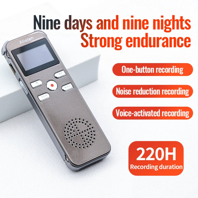 Mini grabadora de voz portátil JNN X26 con pantalla OLED, 8GB, 16GB