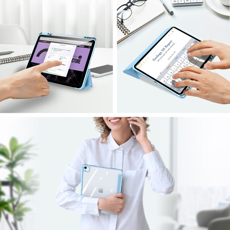 Funda para tableta de cuero antideslizante serie DUX DUCIS TOBY con función de suspensión / activación, For iPad Air 13 2024 / 2025 / 2026, For iPad Pro 13 2025 / 2024, For iPad Pro 11 2025 / 2024