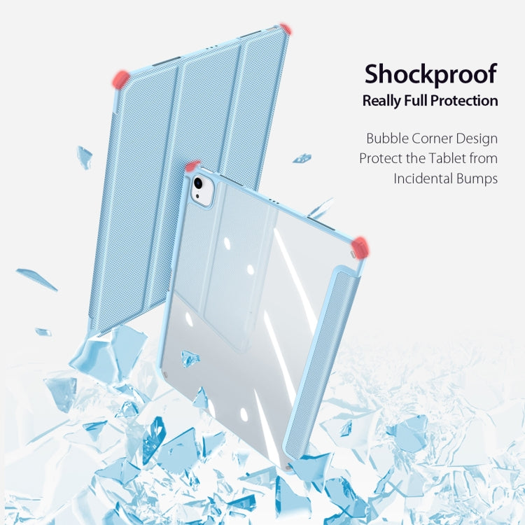 Funda para tableta de cuero antideslizante serie DUX DUCIS TOBY con función de suspensión / activación, For iPad Air 13 2024 / 2025 / 2026, For iPad Pro 13 2025 / 2024, For iPad Pro 11 2025 / 2024