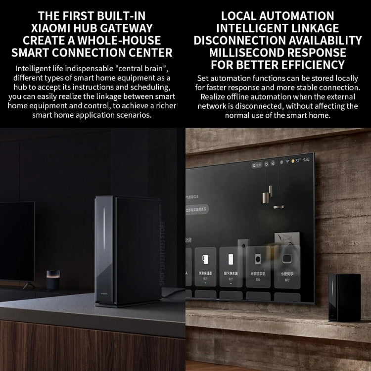 Xiaomi BE6500 Pro WiFi7 Amplificador de señal independiente de 8 canales de doble banda Enrutador de memoria de 1 GB, enchufe de EE. UU.
