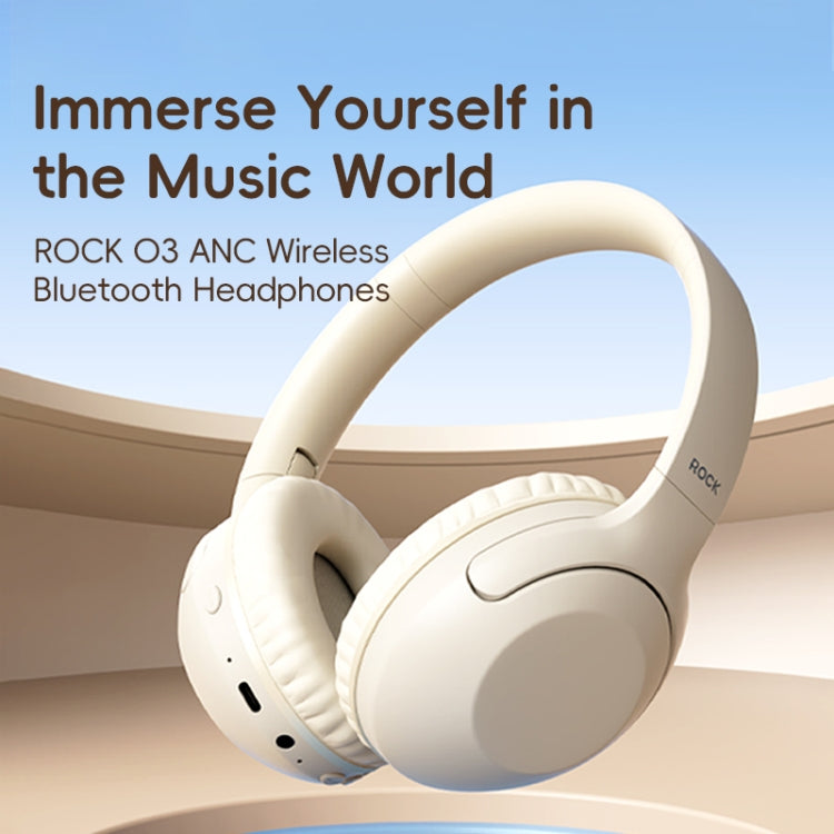 Auriculares Bluetooth con reducción de ruido montados en la cabeza ROCK O3, O3