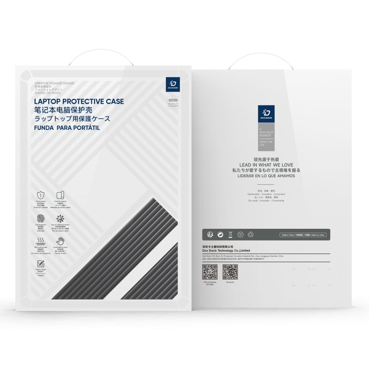 DUX DUCIS LCGH Estuche protector esmerilado para computadora portátil, For MacBook Pro 13.3 2016-2021, For MacBook Pro 14 2021/2023 A2442, For MacBook Air 13.6 2022/2024 A2681, For MacBook Air 15.3 2023/2024 A2941, For MacBook Air 13.3 2020 / 2018     ...