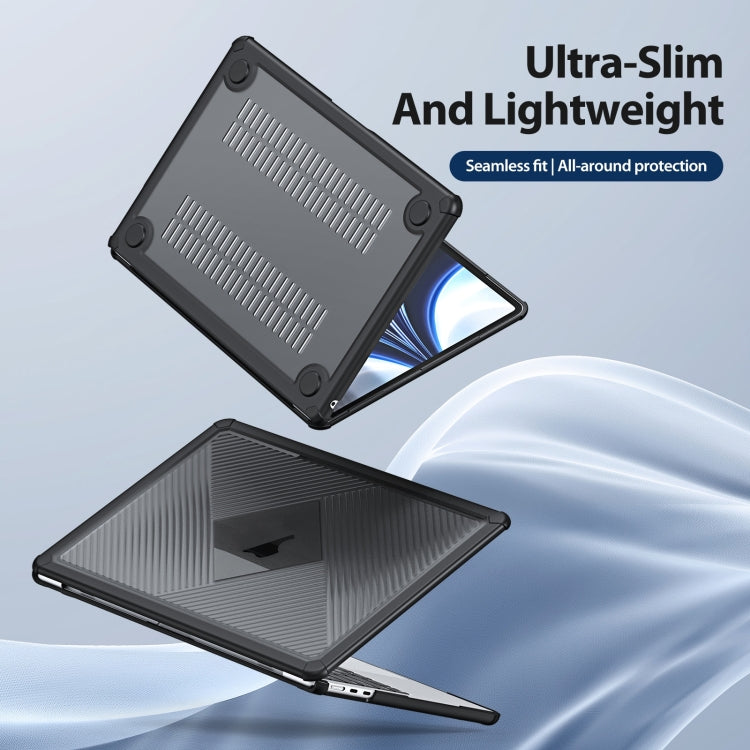 DUX DUCIS LCGH Estuche protector esmerilado para computadora portátil, For MacBook Pro 13.3 2016-2021, For MacBook Pro 14 2021/2023 A2442, For MacBook Air 13.6 2022/2024 A2681, For MacBook Air 15.3 2023/2024 A2941, For MacBook Air 13.3 2020 / 2018     ...