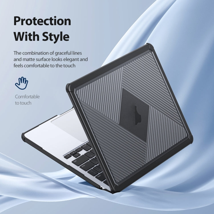 DUX DUCIS LCGH Estuche protector esmerilado para computadora portátil, For MacBook Pro 13.3 2016-2021, For MacBook Pro 14 2021/2023 A2442, For MacBook Air 13.6 2022/2024 A2681, For MacBook Air 15.3 2023/2024 A2941, For MacBook Air 13.3 2020 / 2018     ...