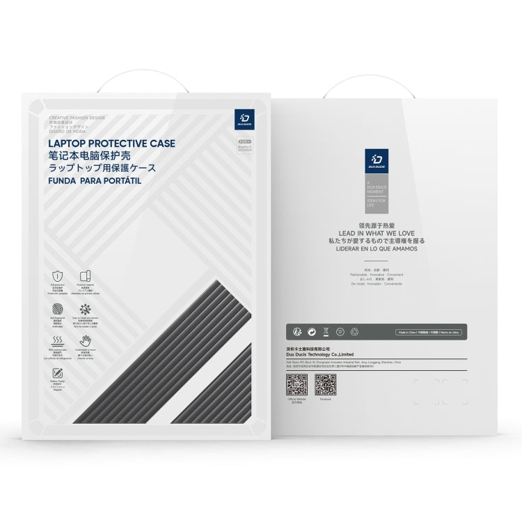 DUX DUCIS LCGH Estuche protector esmerilado para computadora portátil, For MacBook Pro 13.3 2016-2021, For MacBook Pro 14 2021/2023 A2442, For MacBook Air 13.6 2022/2024 A2681, For MacBook Air 15.3 2023/2024 A2941, For MacBook Air 13.3 2020 / 2018     ...