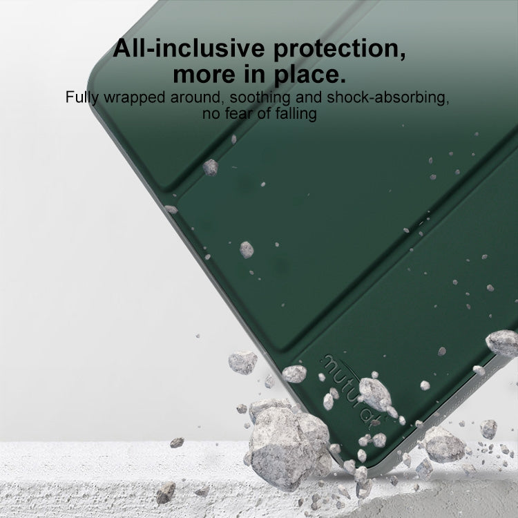 Funda para tableta inteligente de cuero híbrido TPU de Mutural PC, For iPad Air 13 2026 / 2025 / 2024, For iPad Air 11 2026 / 2025 / 2024, For iPad Pro 13 2025 / 2024, For iPad Pro 11 2025 / 2024