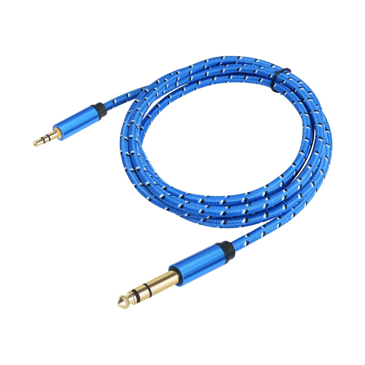 3662-3662BK Cable de audio para amplificador estéreo macho de 3,5 mm a macho de 6,35 mm, 1m, 2m, 3m