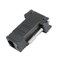 Adaptador DB15 VGA hembra a RJ45 8P hembra, VGA to RJ45 8P