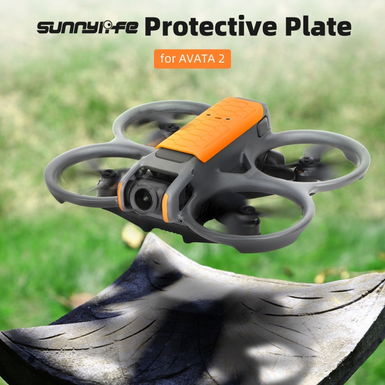 Para DJI Avata 2 Sunnylife Drone cubierta protectora anticolisión, Back Plate, Propeller Ring Stripes, Combo Case Kit