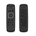 G7V Pro 2.4GHz Fly Air Mouse Teclado inalámbrico con retroiluminación LED Control remoto con giroscopio para Android TV Box / PC, compatible con voz inteligente