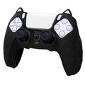 Funda protectora de silicona para mando de juegos con forma de oreja de gato, For Sony PS5