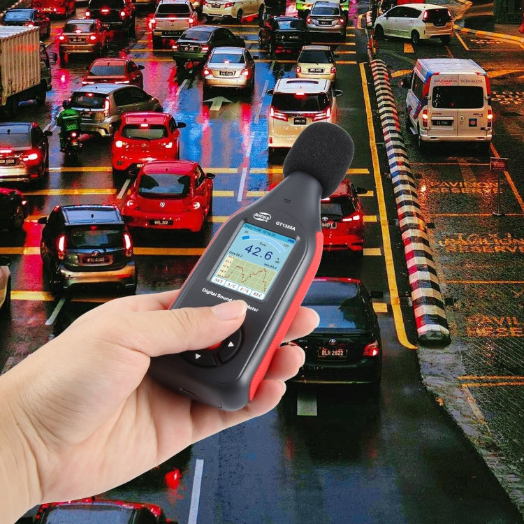 Probador de decibeles con pantalla LCD BENETECH GT1355A