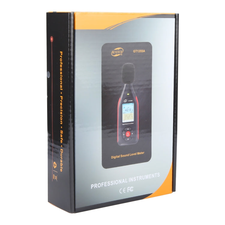 Probador de decibeles con pantalla LCD BENETECH GT1355A