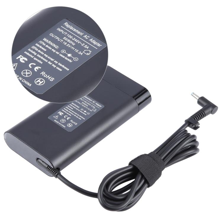 adaptador oval del cuaderno del ordenador portátil de 200W 19.5V 10.3A para HP 4,5 x 3,0m m, EU Plug, US Plug, UK Plug, AU Plug