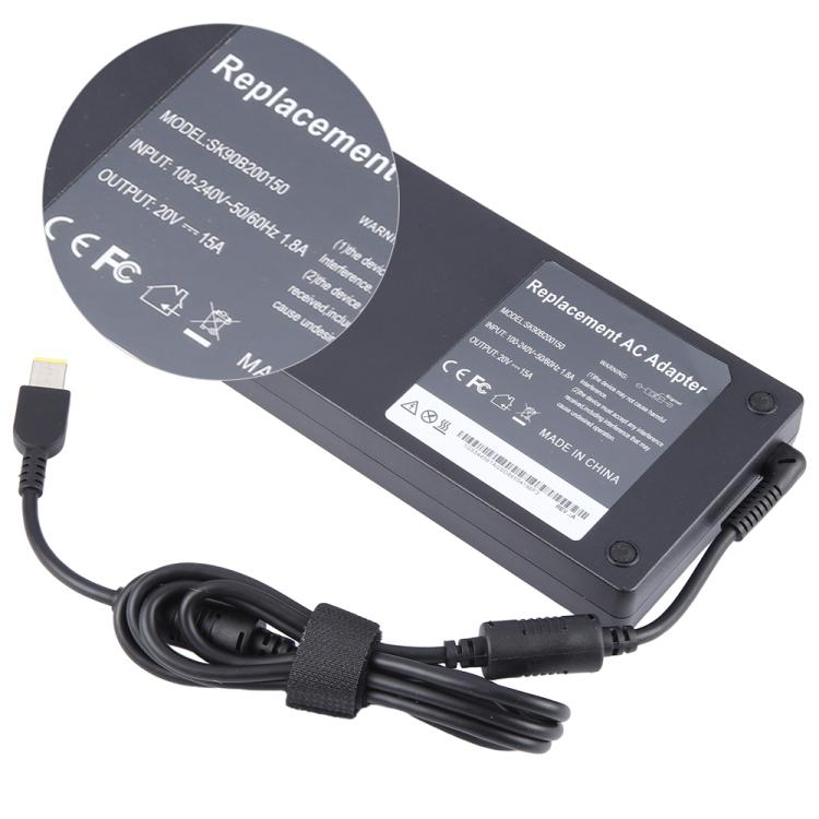 Adaptador del cuaderno del ordenador portátil de 300W 20V 15A para Lenovo Big Square USB, EU Plug, US Plug, UK Plug, AU Plug