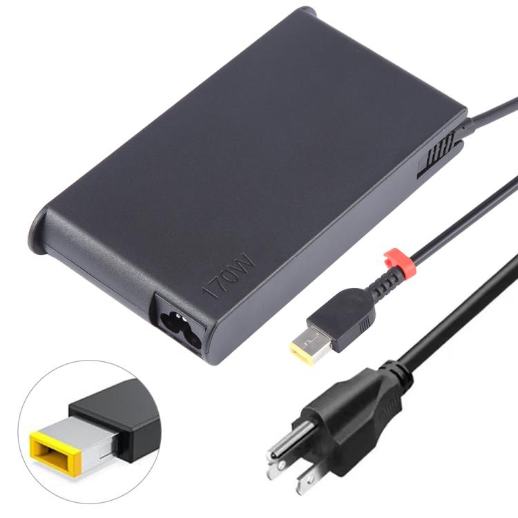 Adaptador del cuaderno del ordenador portátil de 170W 20V 8.5A para Lenovo Big Square USB, EU Plug, US Plug, UK Plug, AU Plug