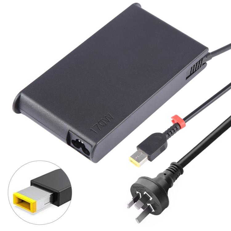 Adaptador del cuaderno del ordenador portátil de 170W 20V 8.5A para Lenovo Big Square USB, EU Plug, US Plug, UK Plug, AU Plug
