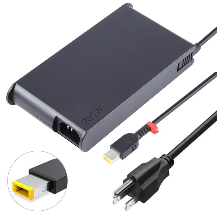 Adaptador de corriente para portátil Lenovo Big Square USB de 230 W, 20 V, 11,5 A, EU Plug, US Plug, UK Plug, AU Plug