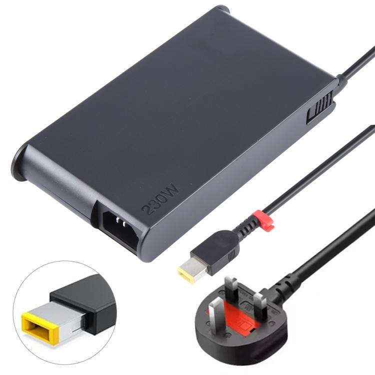 Adaptador de corriente para portátil Lenovo Big Square USB de 230 W, 20 V, 11,5 A, EU Plug, US Plug, UK Plug, AU Plug