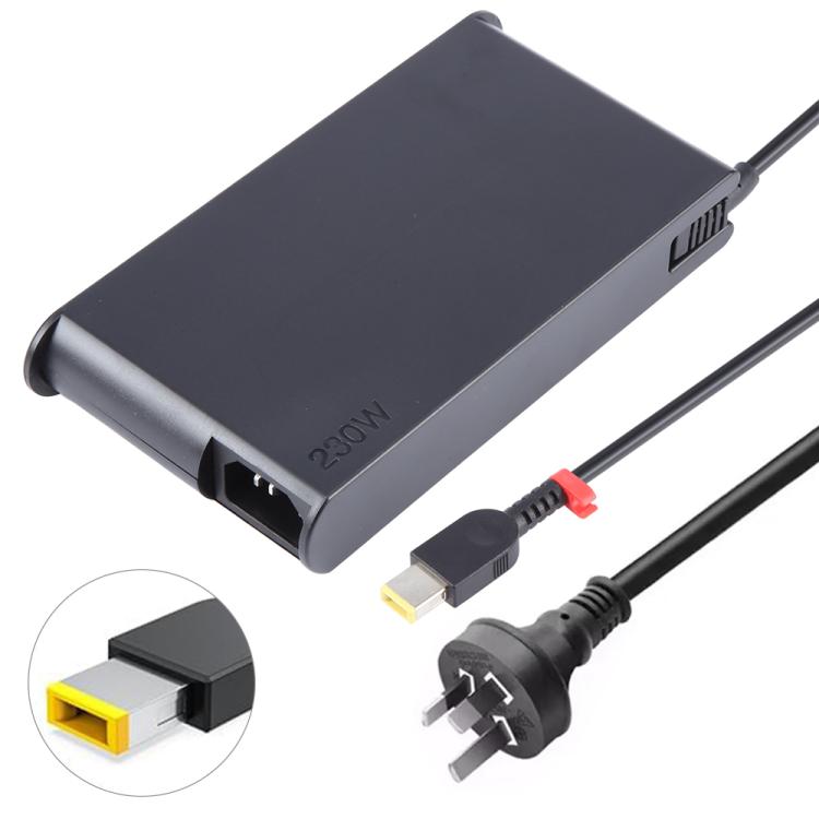 Adaptador de corriente para portátil Lenovo Big Square USB de 230 W, 20 V, 11,5 A, EU Plug, US Plug, UK Plug, AU Plug