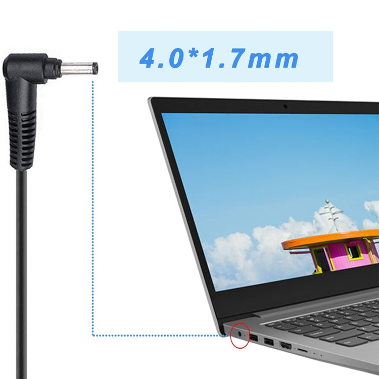 adaptador del cuaderno del ordenador portátil de 65W 20V 3.25A para Lenovo 4,0 x 1,7m m, EU Plug, US Plug, UK Plug
