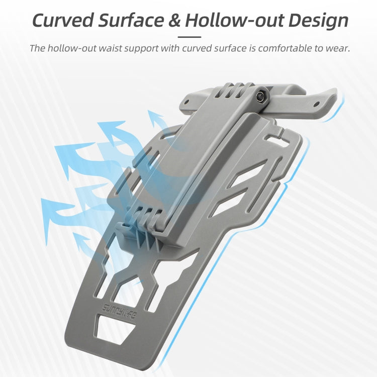 Sunnylife Control remoto Soporte de cintura Correa para el pecho, For DJI RC 2 / 1, For DJI RC Pro