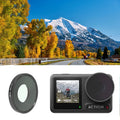 Para DJI Osmo Action 4 JUNESTAR Filtro de lente de cámara roscado, MCUV, CPL, ND8, ND16, ND32, ND64, ND1000, ND8PL, ND16PL, ND32PL, ND64PL, NIGHT, STAR, Streak Gold Drawing, Streak Blue Drawing, Macro 15X, Pink Diving Filter, Magenta Diving Filter     ...