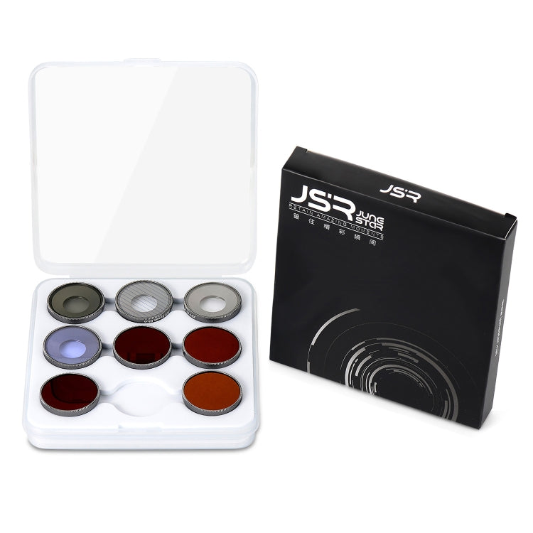 Para DJI Osmo Action 4 JUNESTAR Filtro de lente de cámara roscado, MCUV, CPL, ND8, ND16, ND32, ND64, ND1000, ND8PL, ND16PL, ND32PL, ND64PL, NIGHT, STAR, Streak Gold Drawing, Streak Blue Drawing, Macro 15X, Pink Diving Filter, Magenta Diving Filter     ...