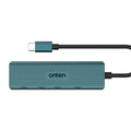 Estación de acoplamiento HUB 4 en 1 Onten UC622 de 10 Gbps USB-C / Type-C a 2 x USB + 2 x USB-C / Type-C, UC622