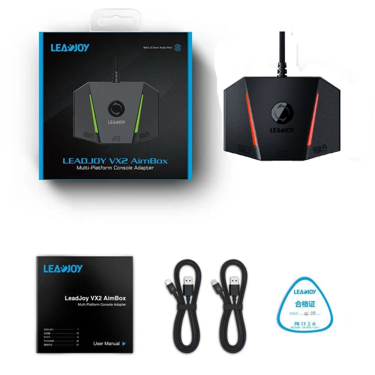 GameSir LeadJoy VX2 AimBox consola de juegos teclado conversor de ratón para Xbox/PS4/PS5