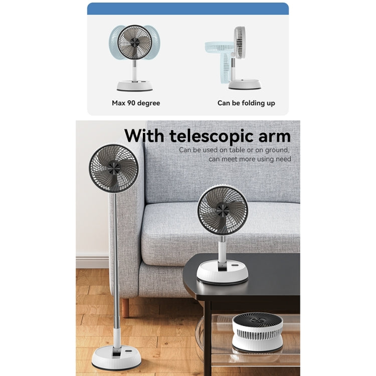 Ventilador de suelo telescópico plegable Yesido YF11