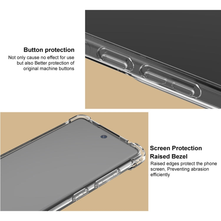 Caja del teléfono de TPU con airbag a prueba de golpes imak, For iPhone 16e / 17e, For iPhone 16 Pro Max, For iPhone 16 Pro, For iPhone 16